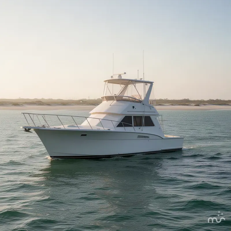 Slide: The Image of Hatteras 45 Convertible 1985 - 1