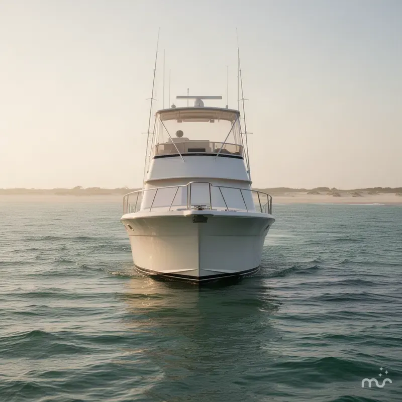 Slide: The Image of Hatteras 45 Convertible 1985 - 2