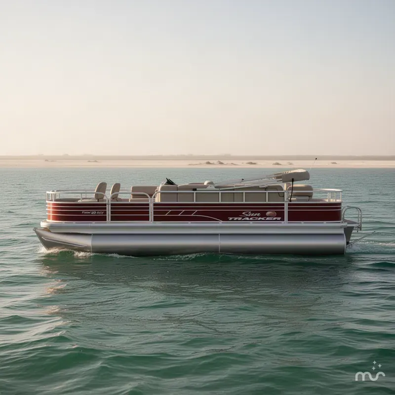 The Image of Sun Tracker Fishin' Barge 20 DLX 2022 - 0
