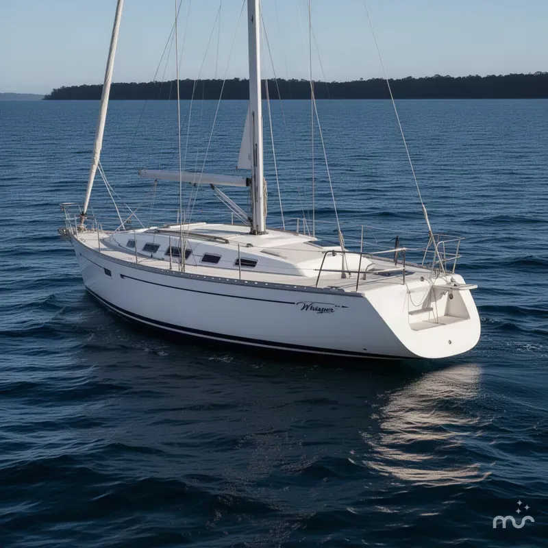 Slide: The Image of Hunter 41 Aft Cockpit 2007 - 1