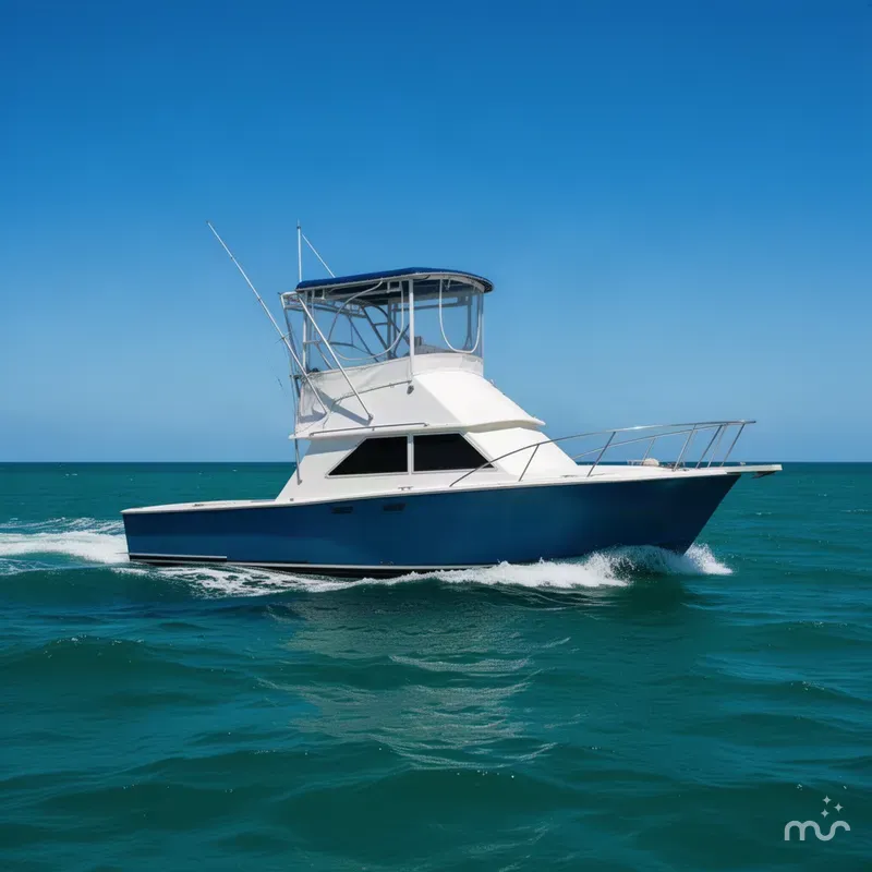 The Image of Bertram 28 Flybridge 1975 - 0