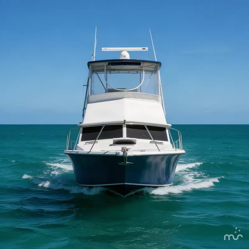 Slide: The Image of Bertram 28 Flybridge 1975 - 1