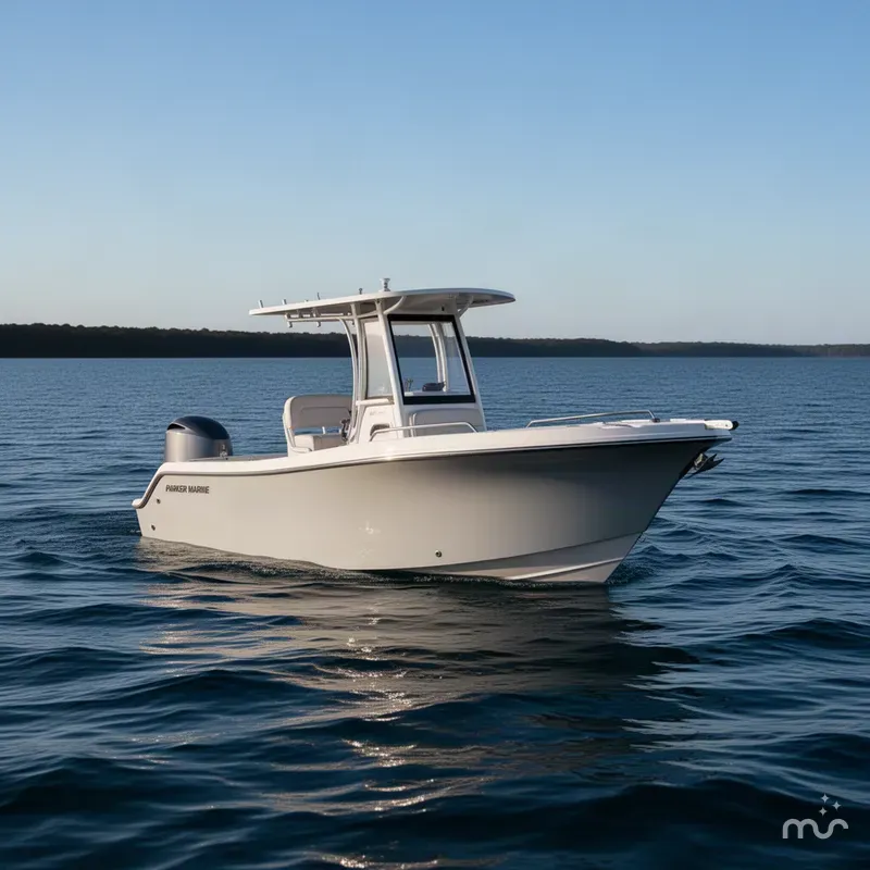 Slide: The Image of Parker Marine 2400 Center Console 2025 - 2
