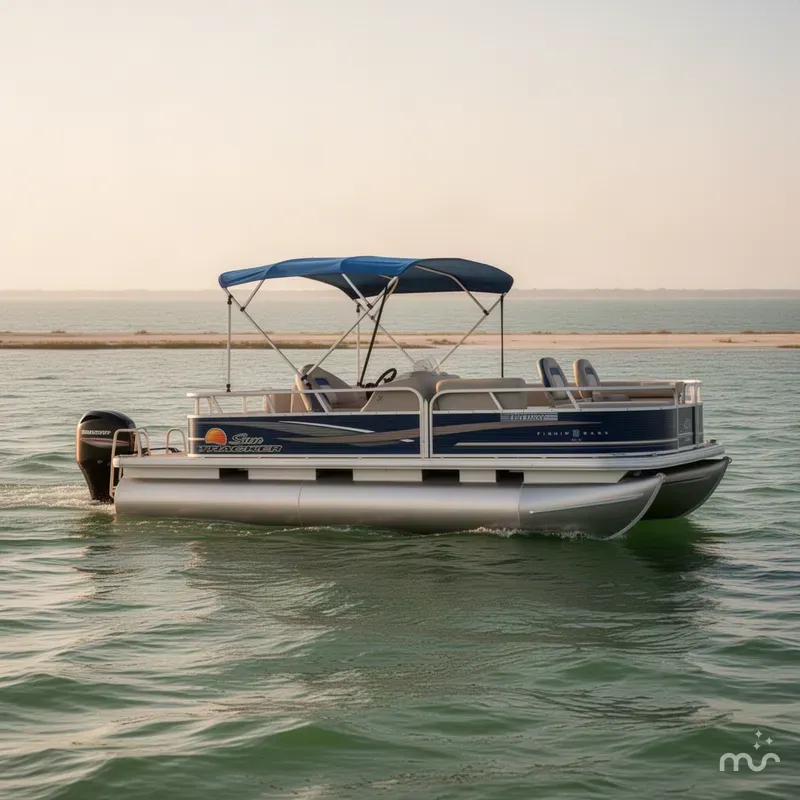 The Image of Sun Tracker Fishin' Barge 20 DLX 2013 - 0