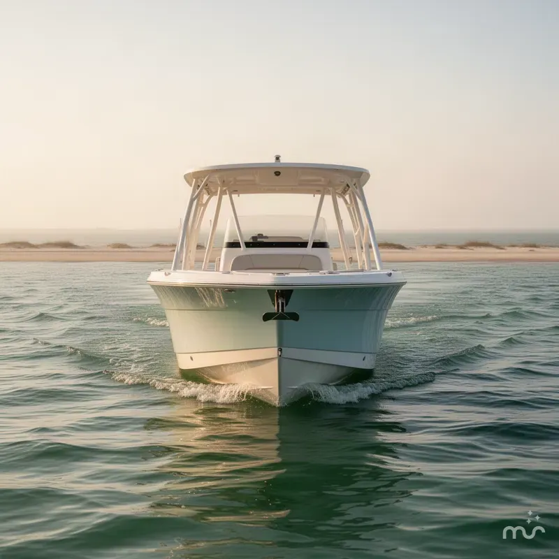 Slide: The Image of Robalo R317 Dual Console 2025 - 1