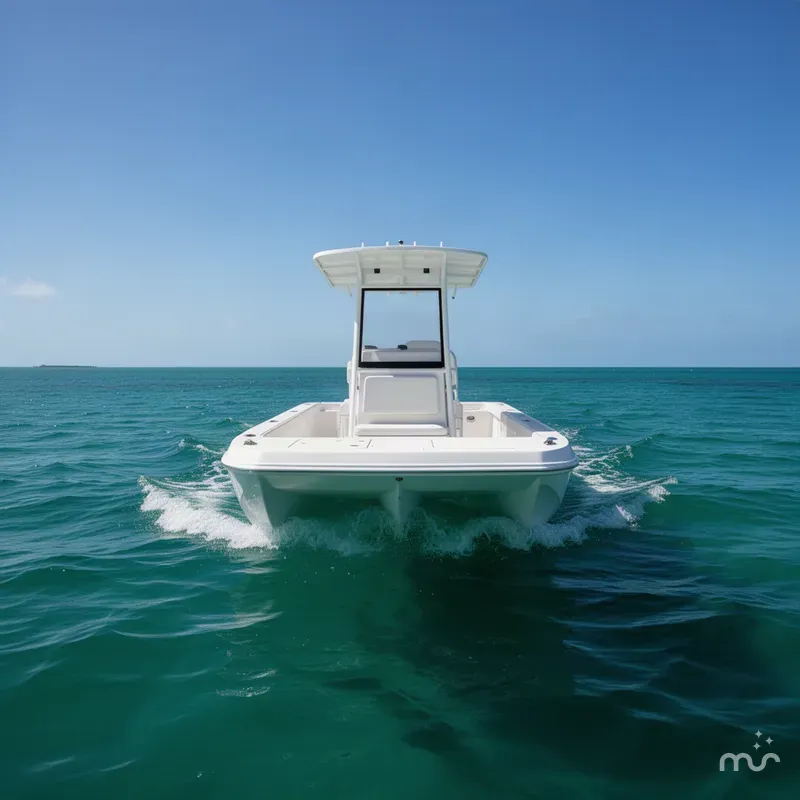 Slide: The Image of Twin Vee 22 BayCat 2027 - 2