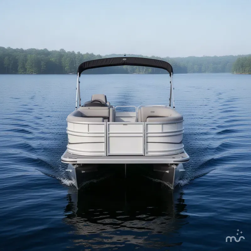 Slide: The Image of Sun Tracker Party Barge 16 DLX 2026 - 2