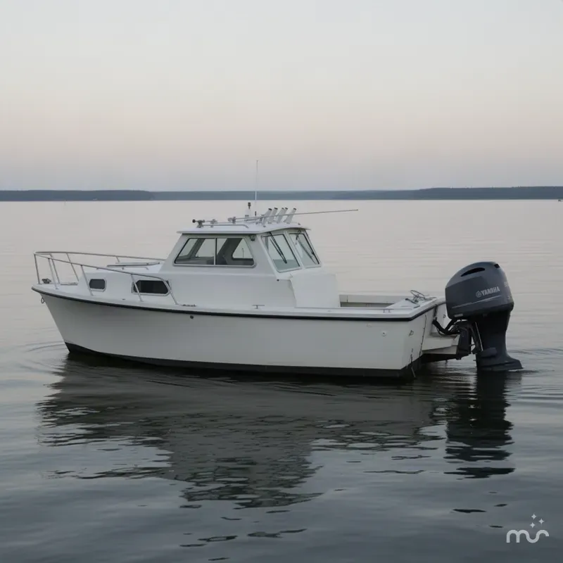Slide: The Image of Parker Marine 25 Cabin 1989 - 1