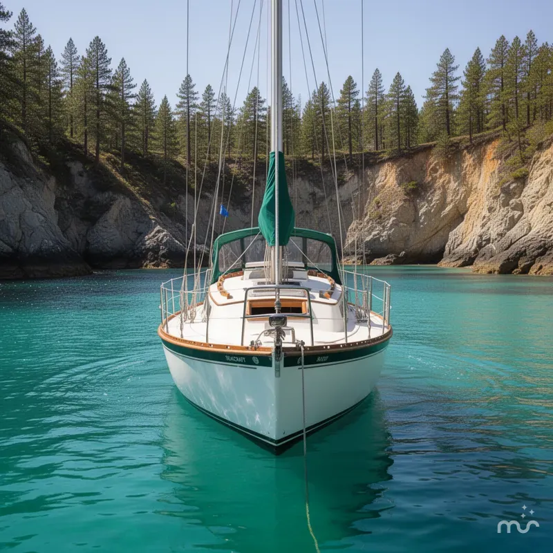 Slide: The Image of Pacific Seacraft 34 1992 - 3