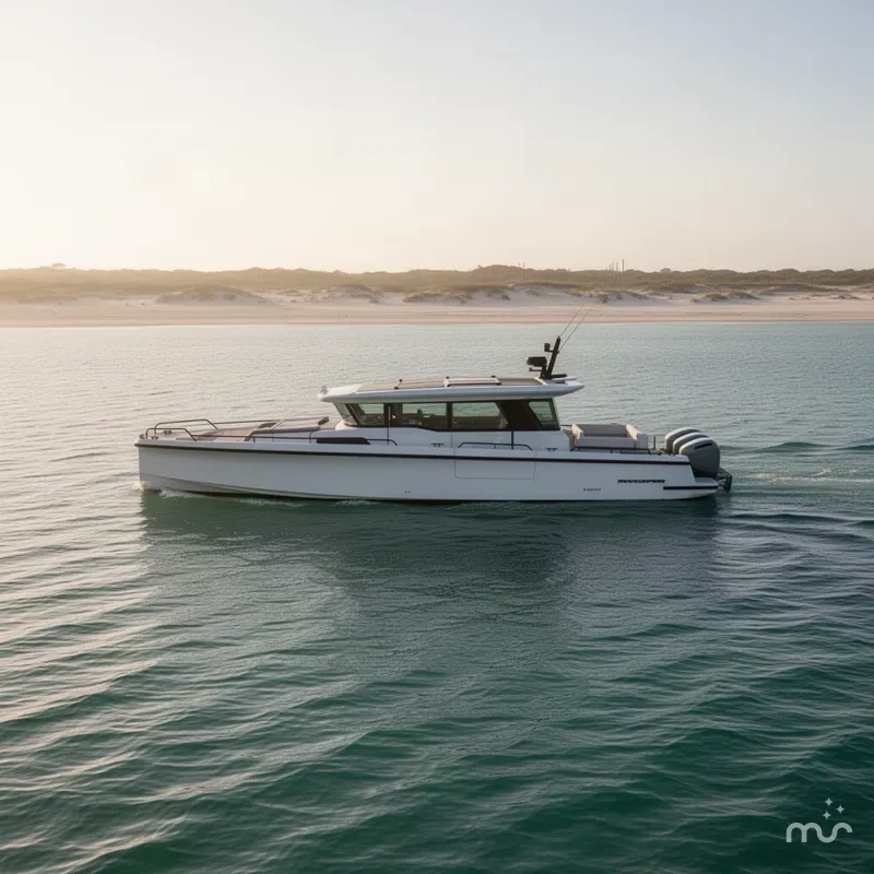 Slide: The Image of Axopar 45 XC Cross Cabin 2023 - 2