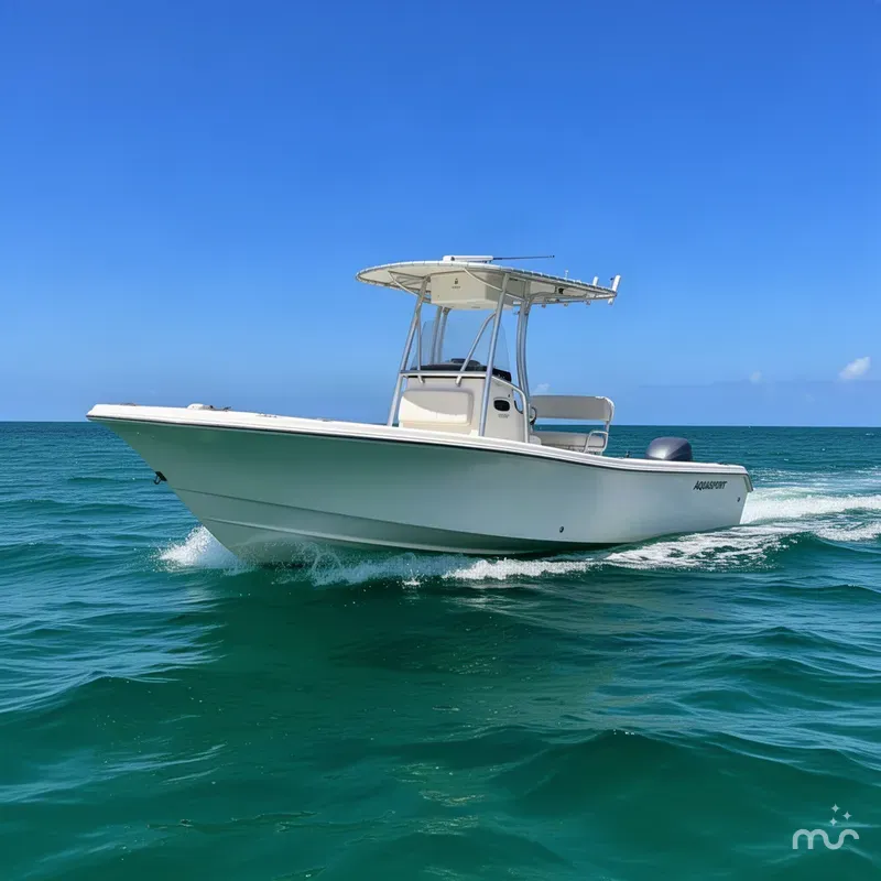 Slide: The Image of Aquasport 165 Striper 1999 - 1
