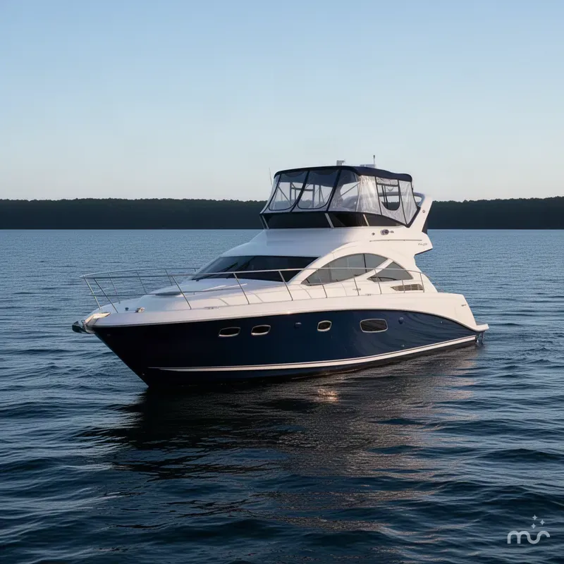 Slide: The Image of Sea Ray 450 Sedan Bridge 2012 - 2