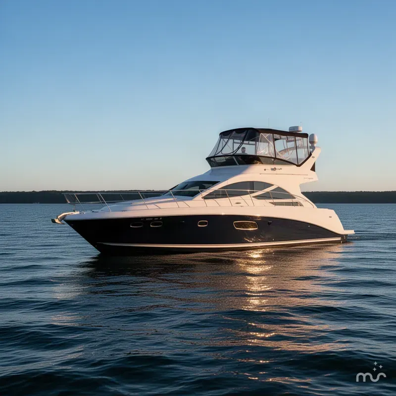 Slide: The Image of Sea Ray 450 Sedan Bridge 2012 - 4