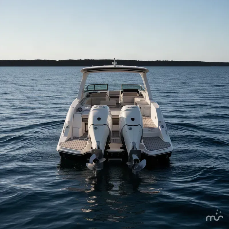 Slide: The Image of Sea Ray SLX 350 Outboard 2021 - 2