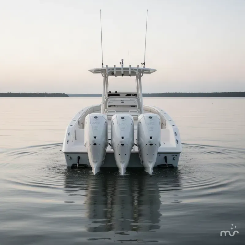 Slide: The Image of Cobia 320 Center Console 2027 - 2