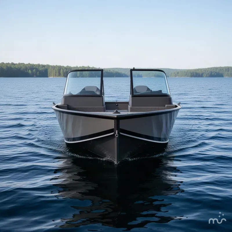 Slide: The Image of Lowe FM 1675 WT Photo Boat 2027 - 1