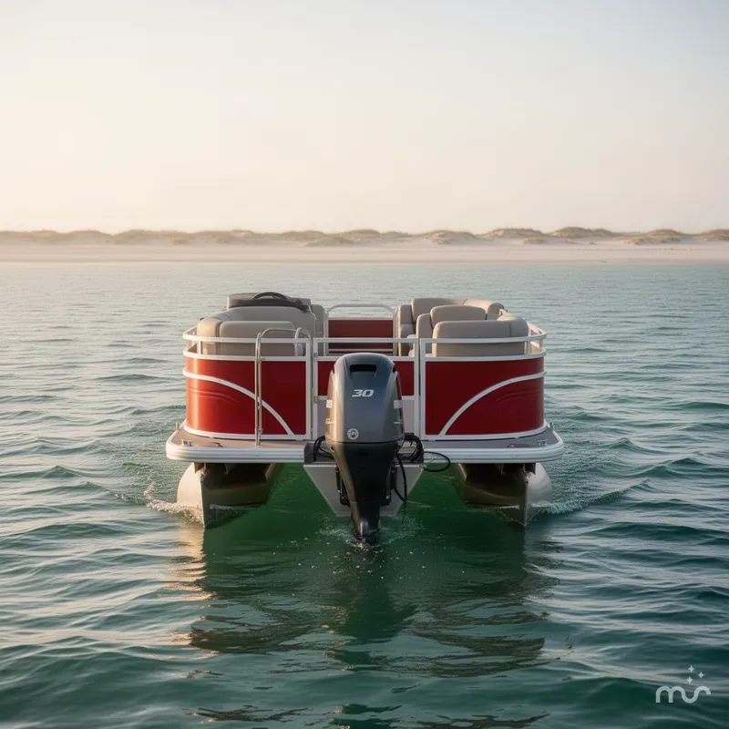 Slide: The Image of Sun Tracker Fishin' Barge 22 DLX 2027 - 1