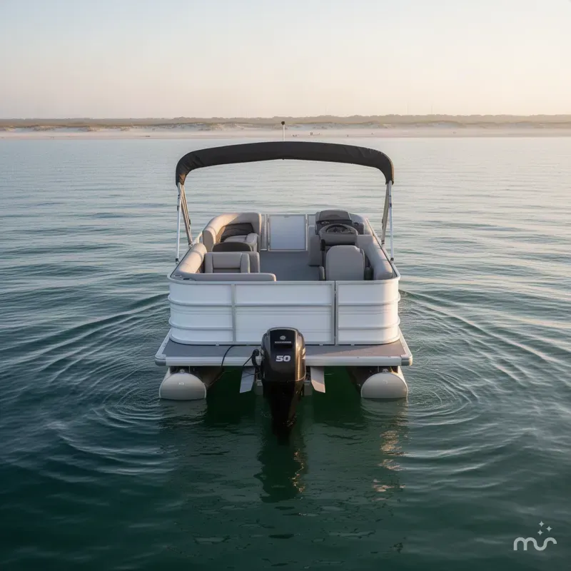 Slide: The Image of Sun Tracker Party Barge 16 DLX 2027 - 3