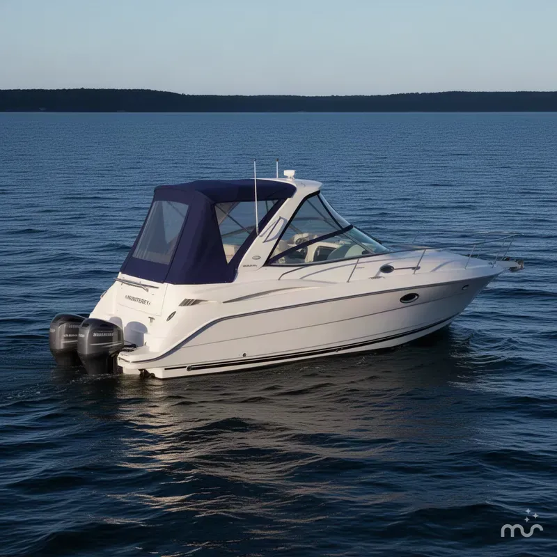 Slide: The Image of Monterey 320 Sport Yacht 2014 - 1