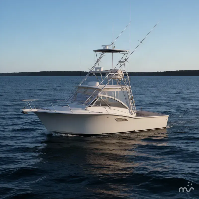 Slide: The Image of Albemarle 305 Express Fisherman 1996 - 1