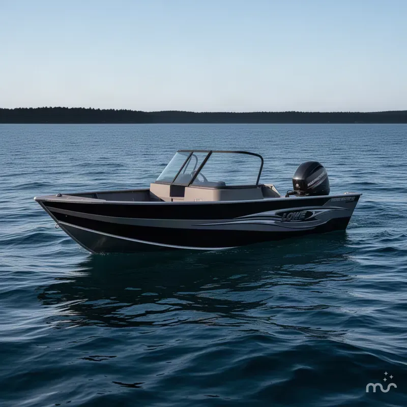 Slide: The Image of Lowe Fishing Machine 165WT Pro 2017 - 1
