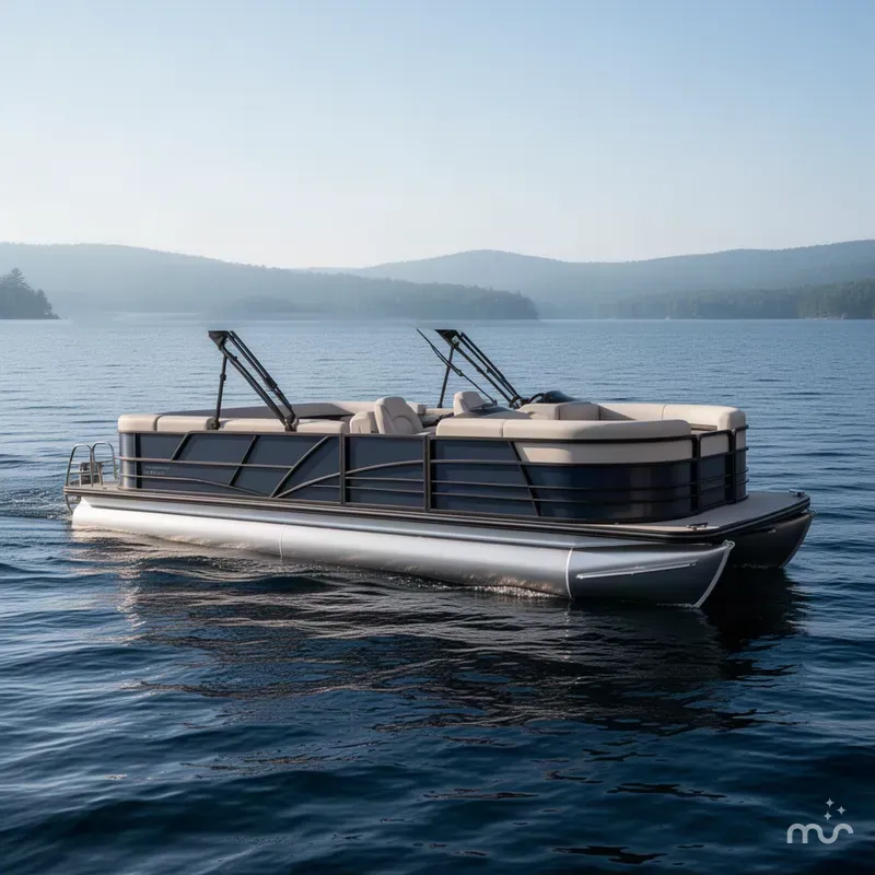 The Image of Berkshire 24E CTS 3.0 Tritoon 2026 - 0