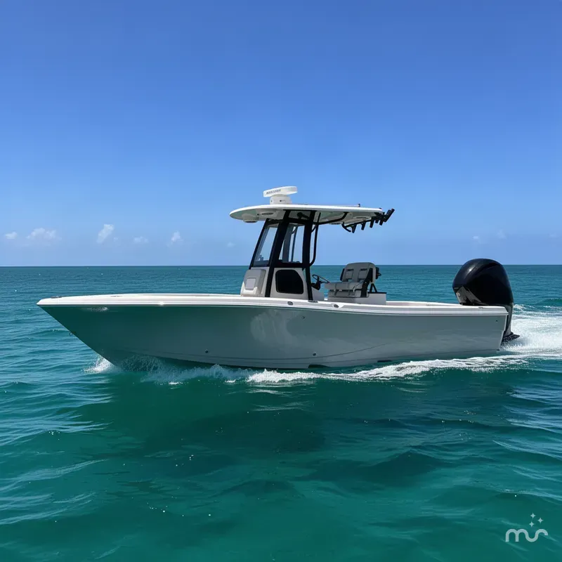 Slide: The Image of Blazer Bay Makaira 2600 2027 - 1