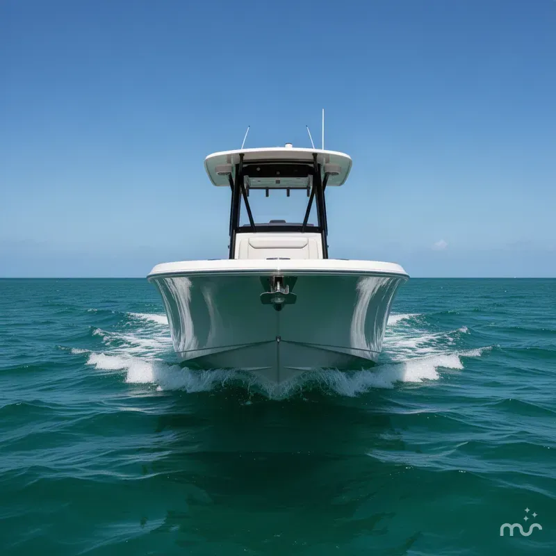 Slide: The Image of Blazer Bay Makaira 2600 2027 - 2