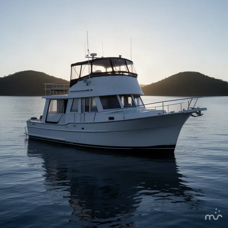 Slide: The Image of Mainship 350 Trawler 1999 - 2