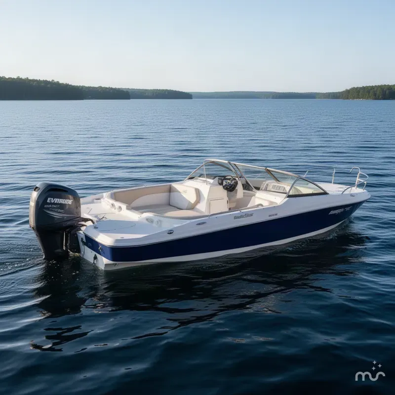 The Image of NauticStar 203 DC Sport Deck &150HP Evinrude E-Tec 2017 - 0