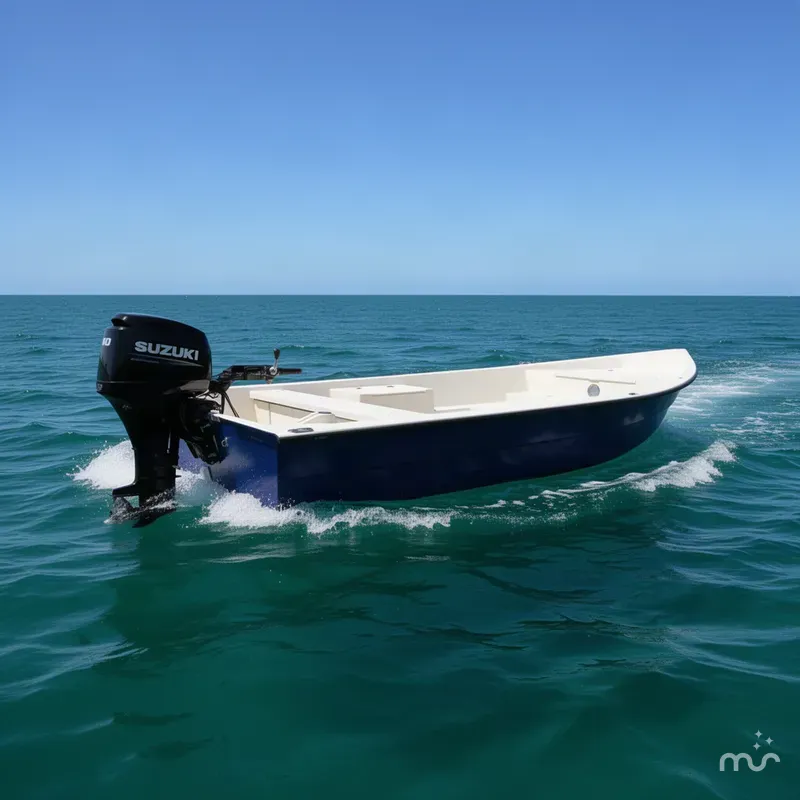 The Image of Salty Boats Stumpnocker 175 Skiff Tiller 2023 - 0
