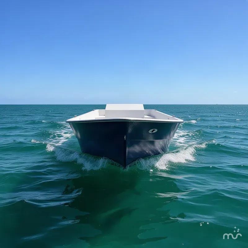 Slide: The Image of Salty Boats Stumpnocker 175 Skiff Tiller 2023 - 3