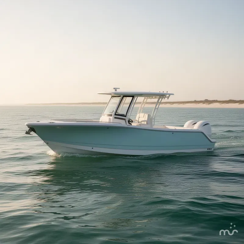 Slide: The Image of Robalo R270 Center Console 2025 - 2