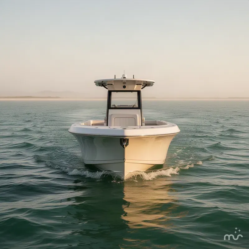 Slide: The Image of Sea Born LX27 Center Console 2027 - 1