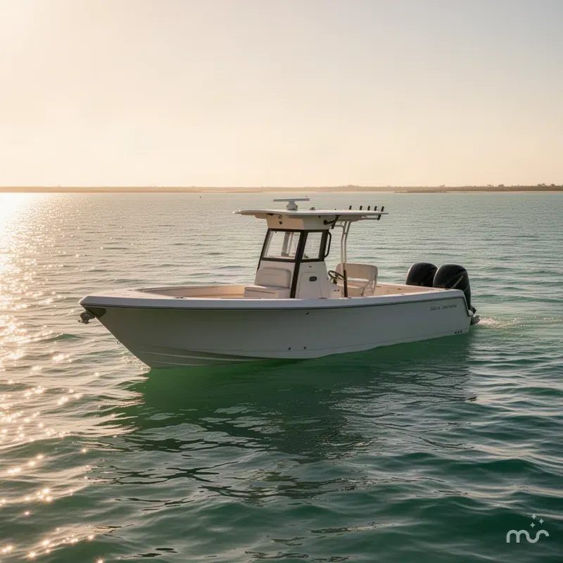 Slide: The Image of Sea Born LX27 Center Console 2027 - 4