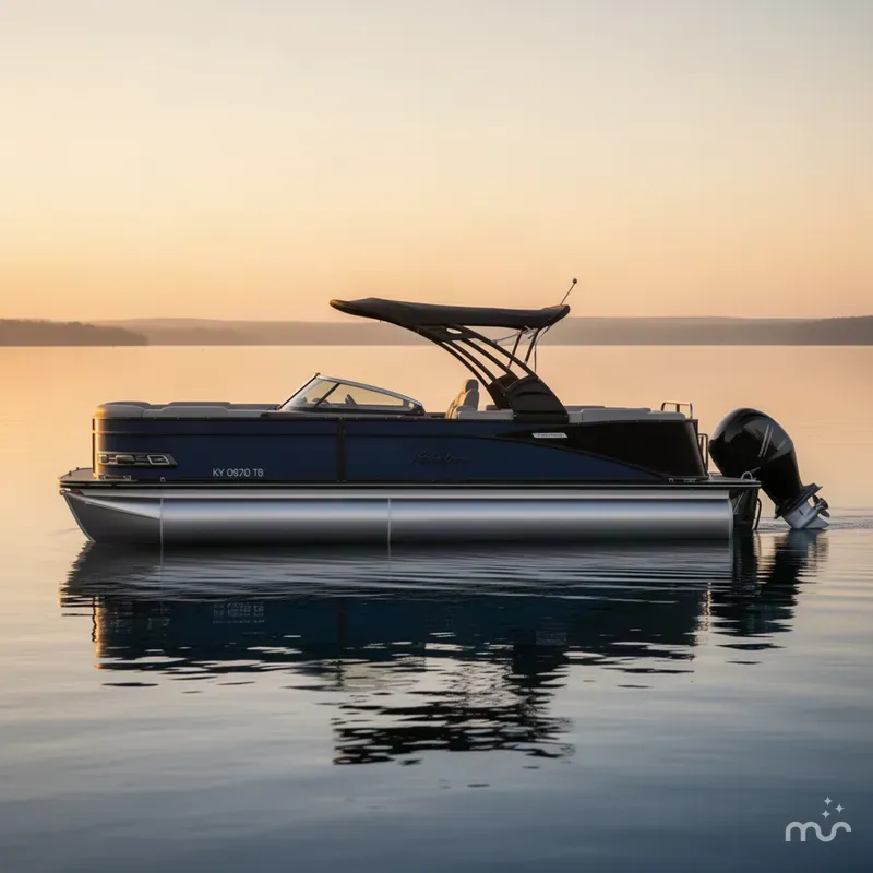 Slide: The Image of Avalon Catalina Elite Windsheild - 27' QL 2022 - 1
