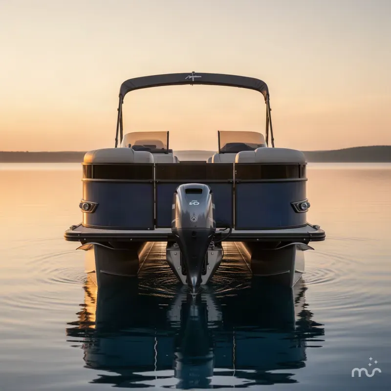 Slide: The Image of Avalon Catalina Elite Windsheild - 27' QL 2022 - 2
