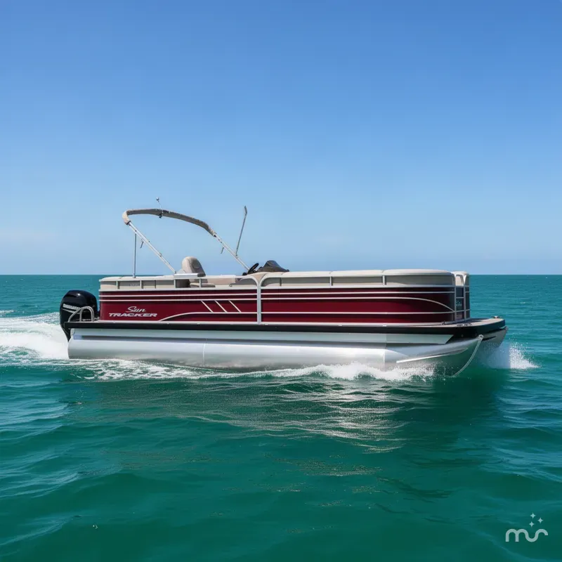 The Image of Sun Tracker Party Barge 24 DLX 2024 - 0