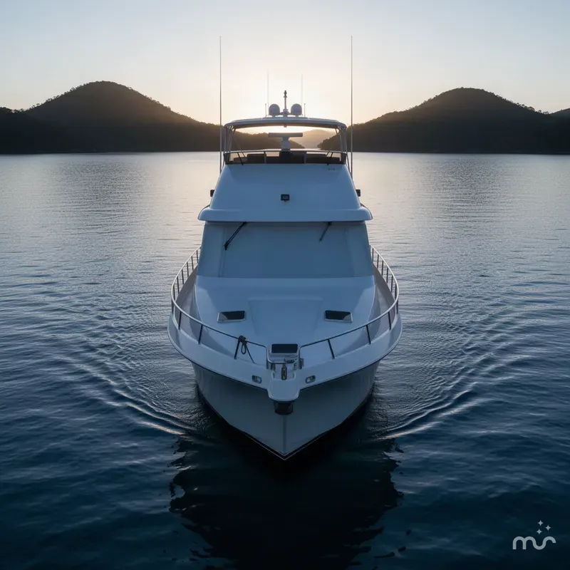 Slide: The Image of Forbes Cooper 74 Pilothouse 1997 - 1