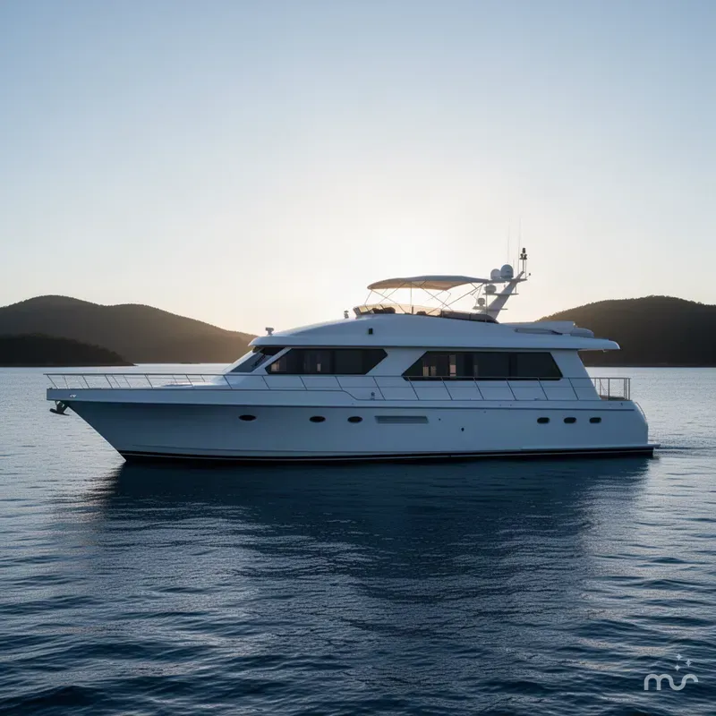 Slide: The Image of Forbes Cooper 74 Pilothouse 1997 - 2