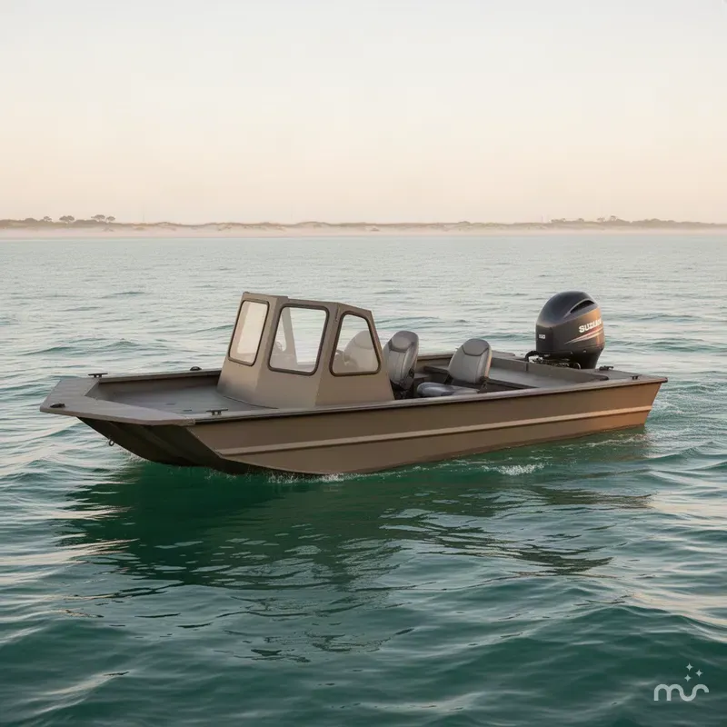 The Image of SeaArk 2072 MVT Flatcat - 150 Suzuki SS 2027 - 0