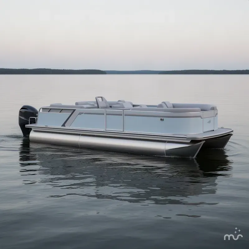 The Image of Avalon Venture 85 23' Versatile Rear Bench Triple-Toon 2027 - 0