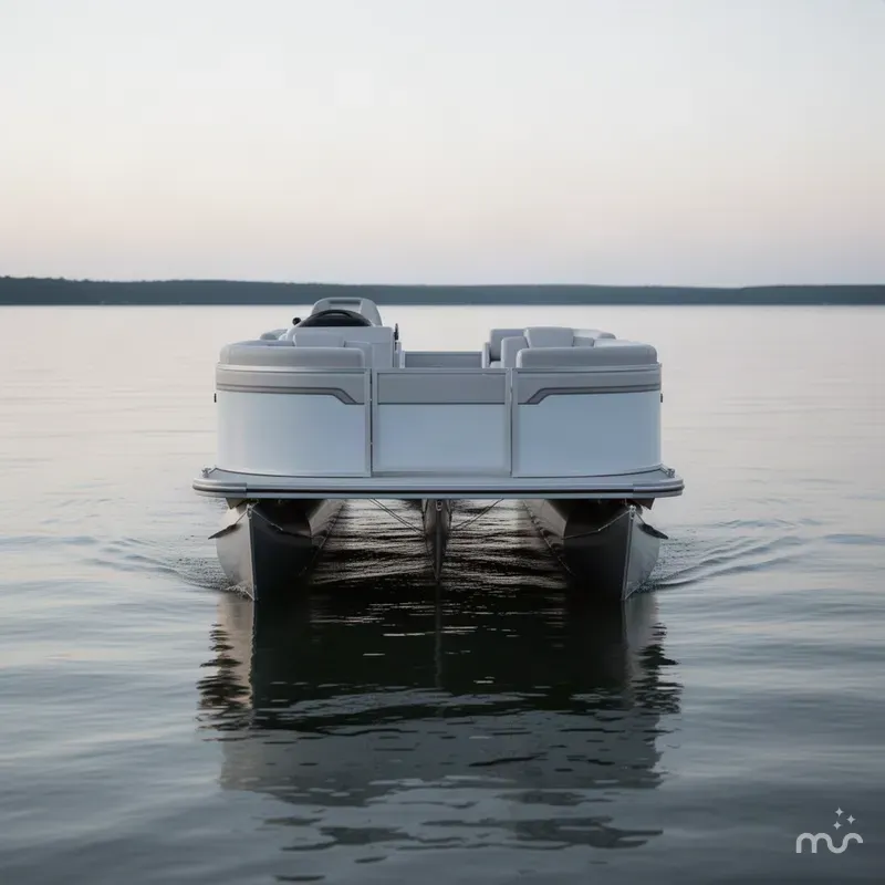 Slide: The Image of Avalon Venture 85 23' Versatile Rear Bench Triple-Toon 2027 - 1