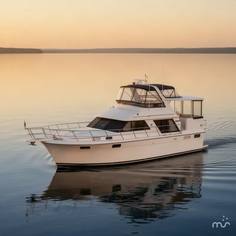 The Image of Carver Yachts 4207 Aft Cabin Motor Yacht 1987 - 0