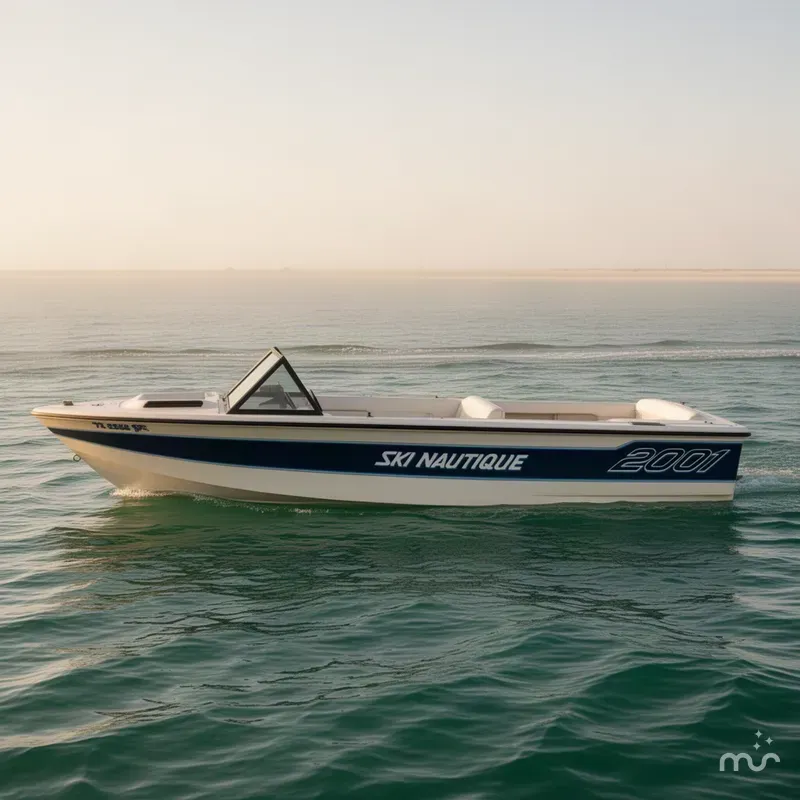 Slide: The Image of Correct Craft Ski Nautique 1986 - 1