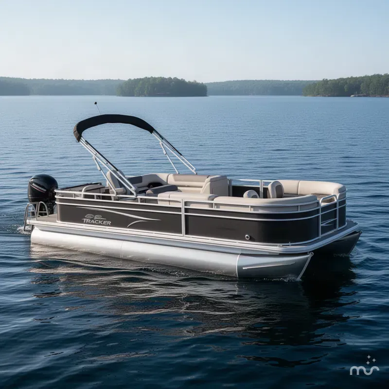 The Image of Sun Tracker Fishin' Barge 22 DLX 2026 - 0