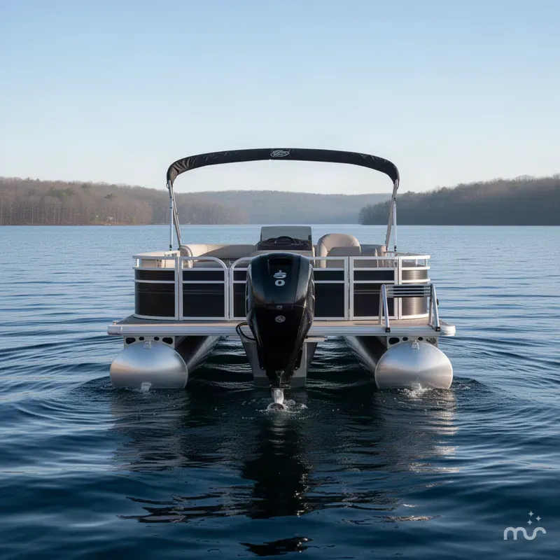 Slide: The Image of Sun Tracker Fishin' Barge 22 DLX 2026 - 2