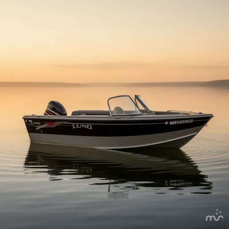 Slide: The Image of Lund 1800 Fisherman OB 2003 - 4