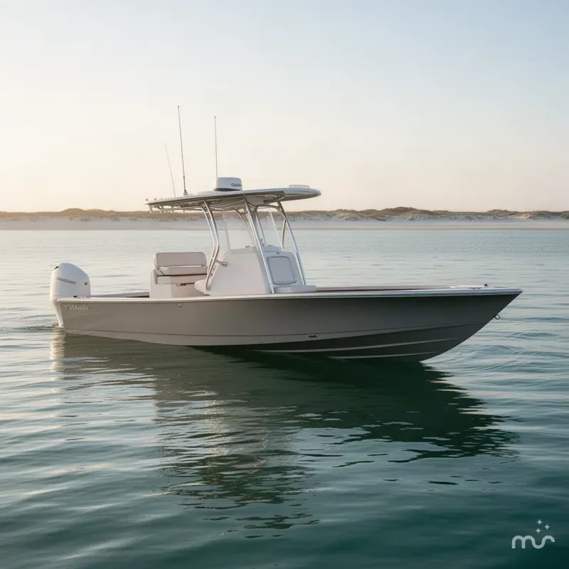 Slide: The Image of Valhalla V-28 Bay Boat 2027 - 2