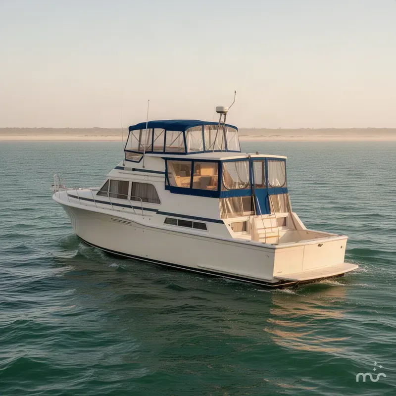 Slide: The Image of Chris-Craft 480 Corinthian 1986 - 2